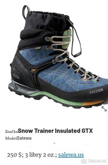 Dámské pohorky Salewa WS Snow Trainer GTX vel.40 - 12