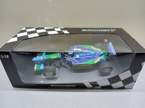 F1 BENETTON FORD B194 VÍTĚZ AUSTRÁLIE 1994 SCHUMACHER 1:18 - 12