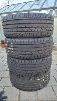 Alu kola VW 17" 5x100 letní pneu 215/40 R17 6-8mm Polo - 12