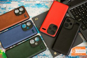 Pouzdra s koženkovými zády pro Xiaomi / Redmi / Poco - 12