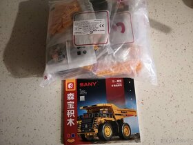 Stavebnice Důlní sklápěč kompatibilní s LEGO - 12