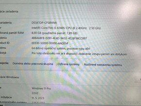 Notebook 14" DELL.Intel i5-6300U 2x2,40GHz.8gb ram.120gb SSD - 13