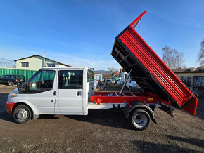 FORD TRANSIT TŘÍSTR. SKLÁPĚČ, 6 MÍST K SEZENÍ, 6x NOVÉ PNEU - 13