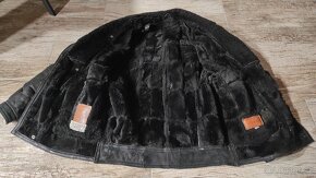 Pánská kožená bunda z jehněčí kůže - 13