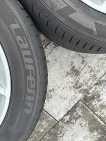 ALU Kola Borbet R16" 5x110 pneumatiky 205/55 R16 - 13