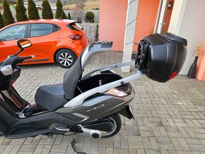 Peugeot Satelis 125, původ ČR, servisní knížka, kufr - 13