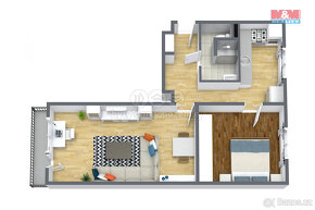 Prodej bytu 2+1, 51 m², Jirkov, ul. Karla Čapka - 13