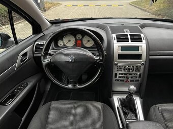 Peugeot 407 SW 2.0 HDI 100kW Klima Tempomat ALU R17 Nová STK - 13