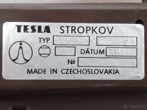 Retro telefon Tesla Es3620 - 1987 ČSSR - 13