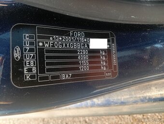 FORD MONDEO IV, MONDEO 4, MK4,  KOMBI .. DVEŘE P.P. A P.Z. - 13