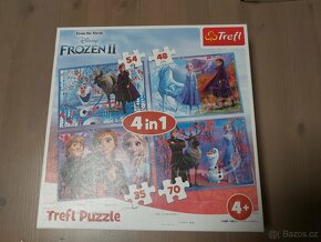 Kostky, domino, puzzle Ledové království Frozen - 13