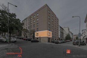 Pronájem, byty/2+kk, 50 m2, Baranova 1804/25, Žižkov, 13000  - 13