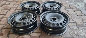 Plechové disky VW Polo 5x100 5,5x15 ET40 Škoda Fabia 4 IV - 13