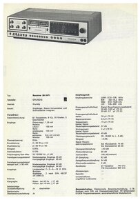 Audio Receiver GRUNDIG 30 - 13