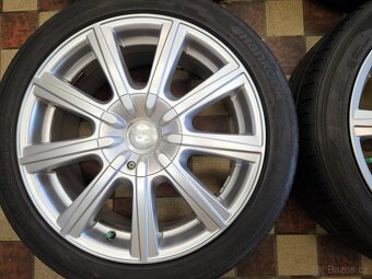 alu kola 17  5x114,3 7,5x17 et40  Borbet  215/45R17 - 13