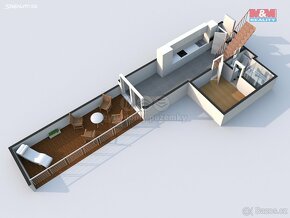 Pronájem bytu 2+1 59 m² s terasou v centru České Lípy - 13