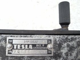 Tesla - Bakelitový telefon s induktorem - ČSSR - 13