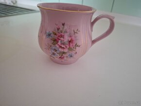 Hrnky z růžového porcelánu (různé druhy) - 13