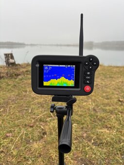 Tříkomorová loďka s GPS s baterií 12000mAh včetně obalu - 13