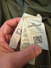 STONE ISLAND nová péřová bunda Velikost L. Zelená - 13