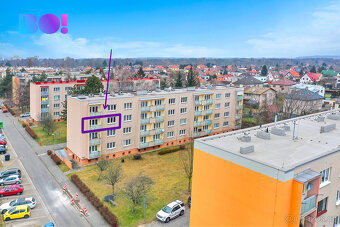 Prodej bytu 3+1, 61 m2, ul. kpt. Fechtnera, Hradec Králové - - 13