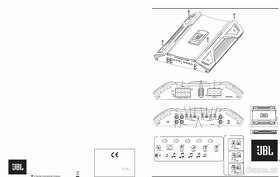 Zesilovač 4-kanálový JBL GTO-75.4   (BASS BOOST) + kapacitor - 13