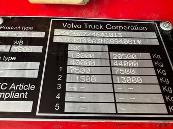 VOLVO FH 500 standard 2022 VIN 081 - 13