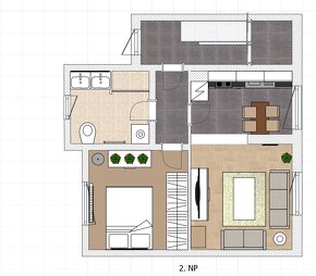 Prodej, RD Kroměříž, 2x 2+kk - 13