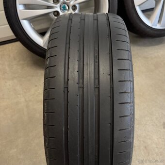 Letní RS 18” Škoda 225/40 R18 - Dunlop 2x 6-7mm, 2x 4mm - 13