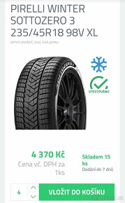 Alu kola 5x108R18 Peugeot 8Jx18CH ET 41 Zimní pneumatiky - 13