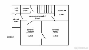 Rodinný dům Jestřebí, 102m2, dílna 36m2 + garáž 23m2- bez RK - 13