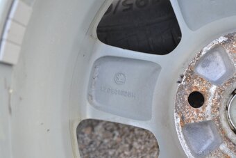 Alu kola Škoda Octavia II 5x112 + letní pneu 195/65R15 - 13