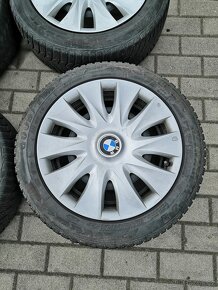 433. Plechové disky a Zimní pneu BMW 5x120 s TPMS - 13