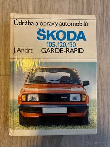 Literatura ke starým autům Škoda, dobové automapy - 13