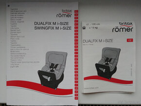 Autosedačka Britax Römer Dualfix M i-Size otočná od 61 do 10 - 13