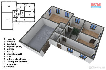 Prodej chalupy, 123 m², Důl - Nová Ves - 13