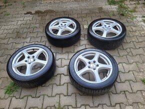 Alu kola Ronal R17 5x112 s letní gumou - 13