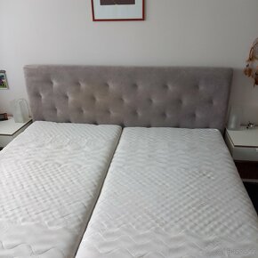 Manželská čalouněná postel, Alesia 180x200, luxusní nábytek - 13