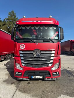 TANDEMOVÁ SOUPRAVA MERCEDES - BENZ ACTROS 2545 - PRŮJEZD - 13