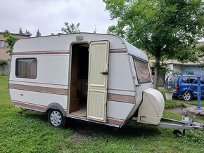 Obytný karavan Hobby 390 stk 2025/6,Suchý,dubrý stav - 13