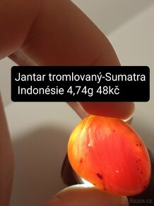 Jantary tromlované Sumatra - 13