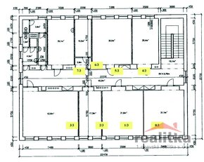 Pronájem kancelářských prostor 18m2 až 200m2 , Palhanecká, O - 13