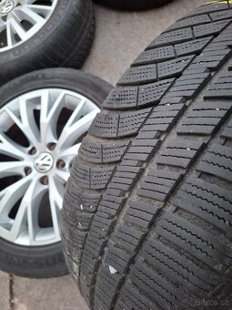 Alu kola 17" VW Sharan 5x112 s pneu 225/50R17 - 13