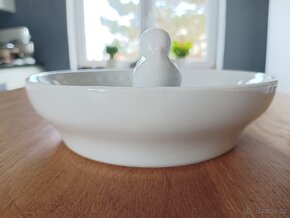 RUČNĚ MALOVANÝ DĚTSKÝ PORCELÁNOVÝ TERMOTALÍŘ LIMOGES FRANCIE - 13