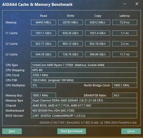 Herní PC; Ryzen 7 3700x, 32 GB DDR4 3600, AMD W5500 8GB - 13