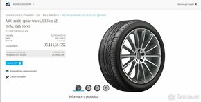 Mercedes GLE zimní sada kol W167 315/40 R21 a 275/45 R21 - 13