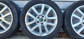 Alu kola 5x112 r17 originál  škoda Yeti Scout - 13