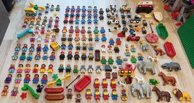 DUPLO BAGR,TRAKTOR,AUTA, kostky,stavby,figurky, vlak - 13