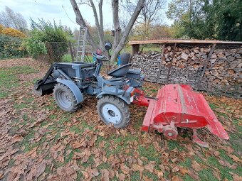 malotraktor TZ4K14, rotavátor KYR 100 - 13