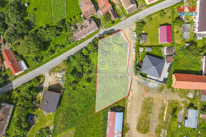 Prodej pozemku k bydlení, 1340 m², Lisov - 13